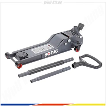 Sonic Wagenheber flache extra lange Ausführung 1,5t